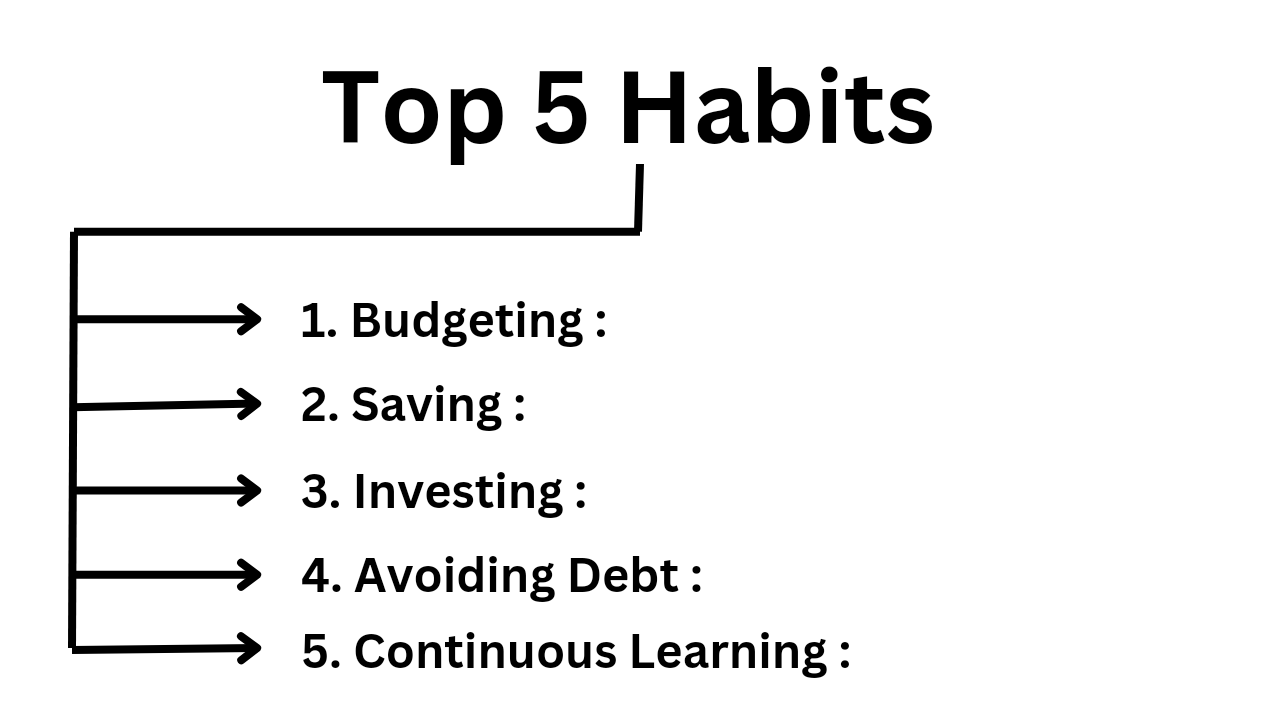 Top 5 Habits